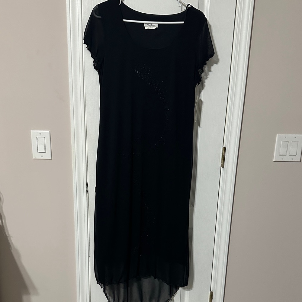 Elegant Black Women's Dress